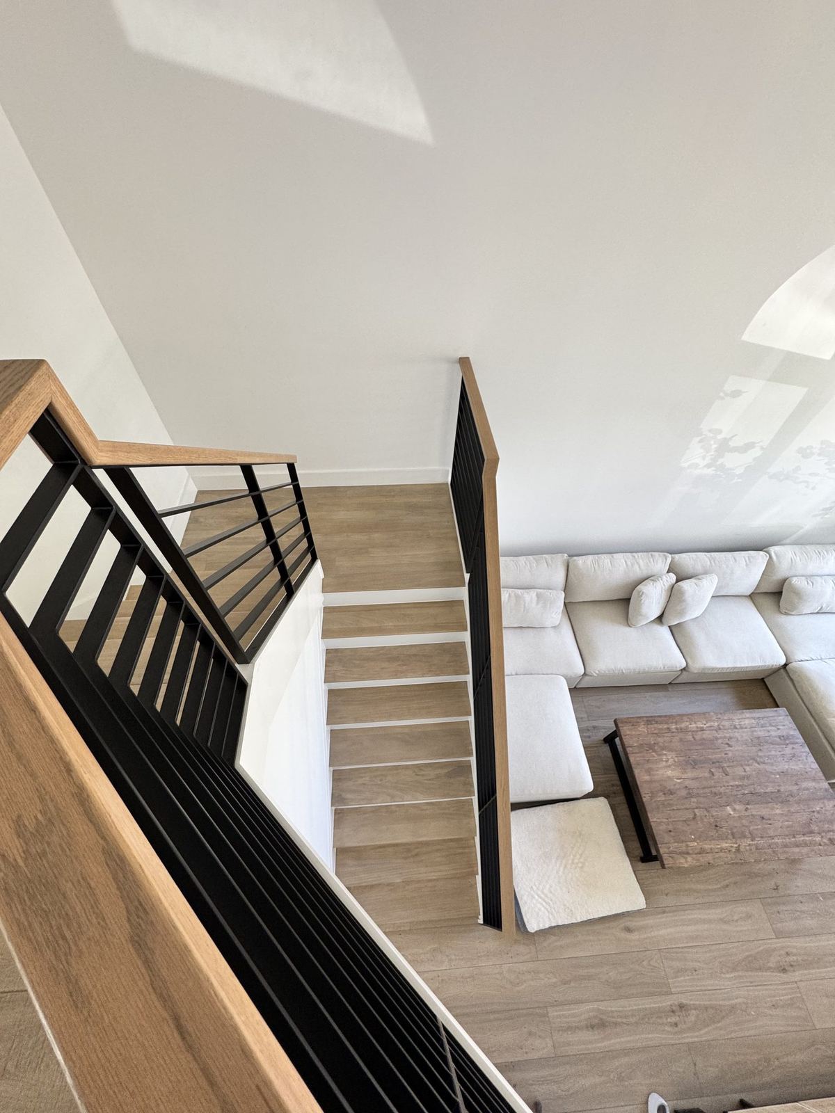 Blackened Metal Railing — Metal Railings
